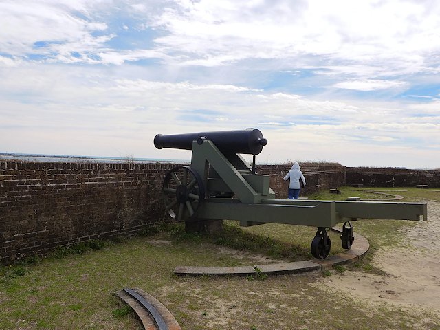 Fort Baranncas Canon, Pensacola